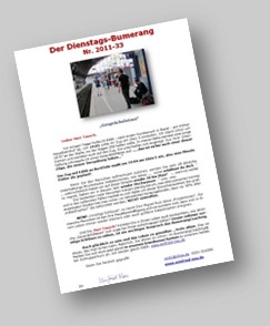 Dienstags-Bumerang